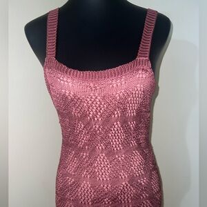 Forever 21 Crochet maxi beach dress